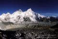 Changtse, Everest, Lhotse, Nuptse, and Ama Dablam